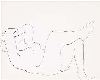 MARY FRANK (B.1933, BRITISH/AMERICAN) Untitled, (Figure), and Untitled, (Figure).